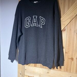 GAP Men's Charcoal Crewneck Sweater
